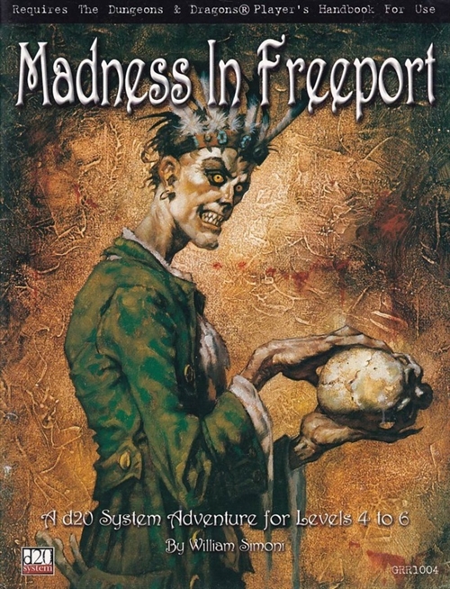 D&D 3.0 - Madness In Freeport (B-Grade) (Genbrug)